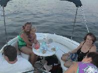 On THe Boat With Tom, Terrie, Darlyn And Dustin....