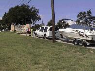 Talking The Boat To Church....